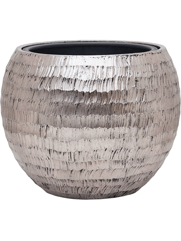 Baq Опус Hammered Глобус Серебристый С Вкладышем D40×32 см