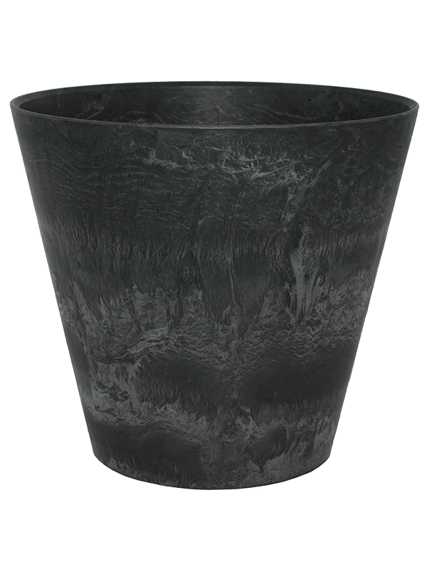 Artstone Клэр Горшок Чёрный D27×24 см
