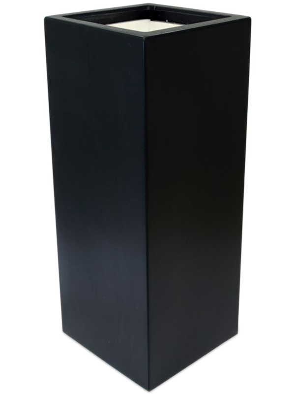 Кашпо Vepo carya square anthracite L40 W40 H100 см