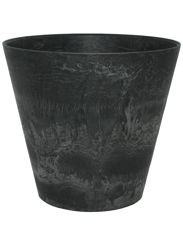 Artstone Клэр Горшок Чёрный D22×20 см