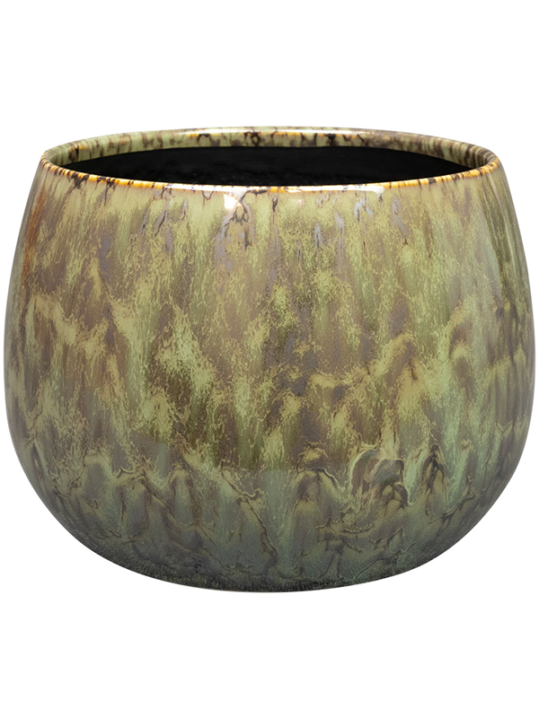 Кашпо Odile pot green D19 H14 см