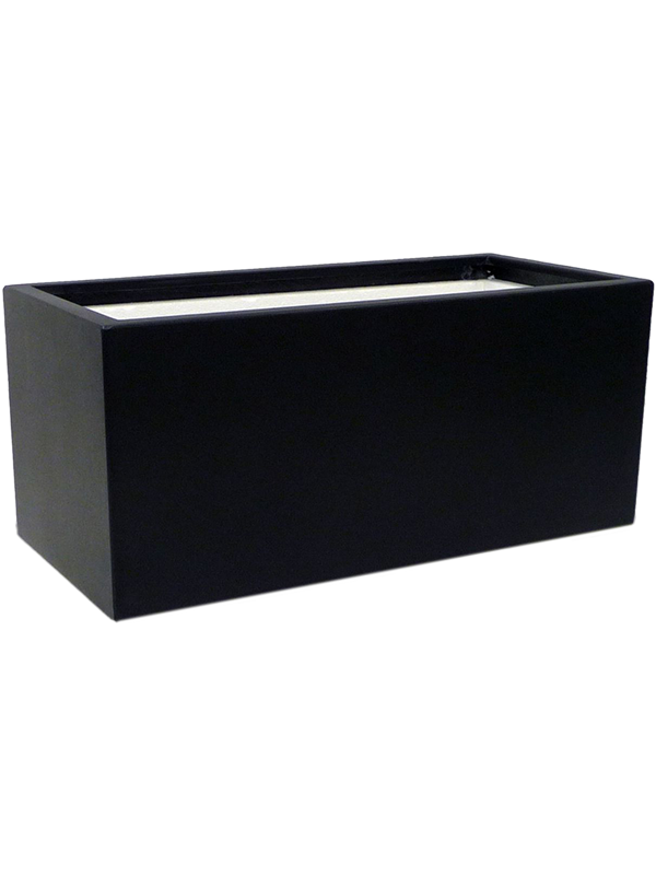 Кашпо Vepo betula rectangle anthracite L60 W40 H40 см