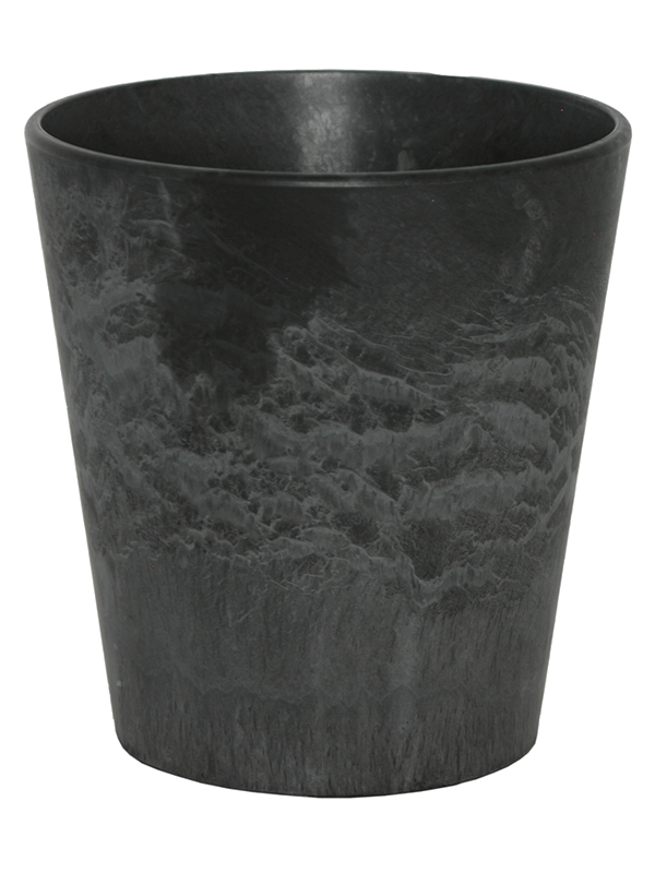 Artstone Клэр Горшок Чёрный D13×14 см