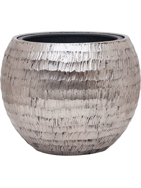 Baq Опус Hammered Глобус Серебристый С Вкладышем D40×32 см