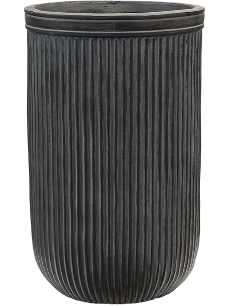 Baq Vertical Rib Цилиндр Антрацитовый D30×47 см