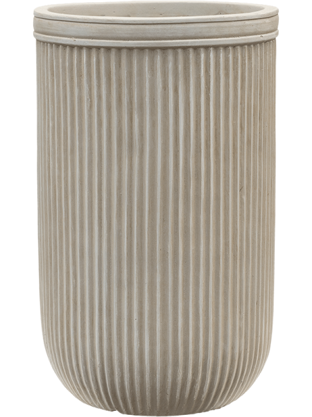 Baq Vertical Rib Цилиндр Бежевый D30×47 см