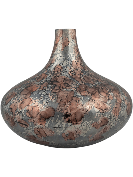 Ваза Sev bottle oyster pearl D33 H29 см