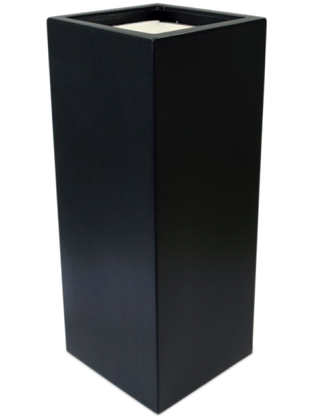 Кашпо Vepo carya square anthracite L40 W40 H100 см