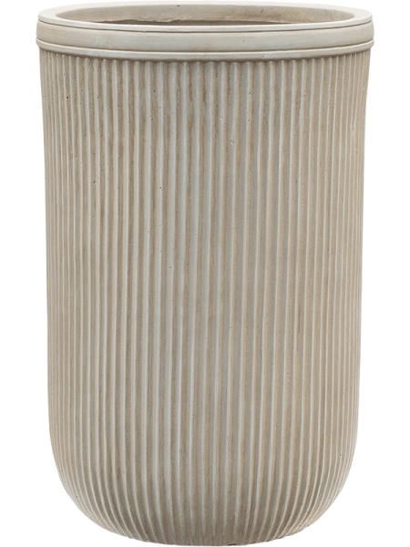 Baq Vertical Rib Цилиндр Бежевый D37×57 см