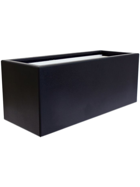 Кашпо Vepo betula rectangle anthracite L100 W50 H50 см