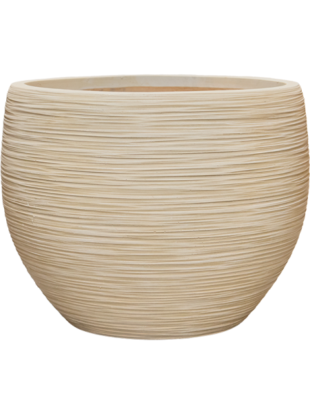 Кашпо Baq dune globe beige D50 H38 см
