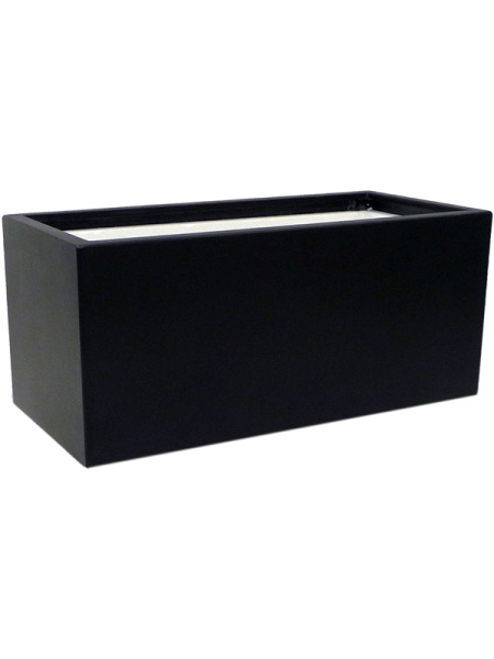 Кашпо Vepo betula rectangle anthracite L60 W40 H40 см