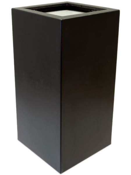 Кашпо Vepo carya square anthracite L50 W50 H100 см