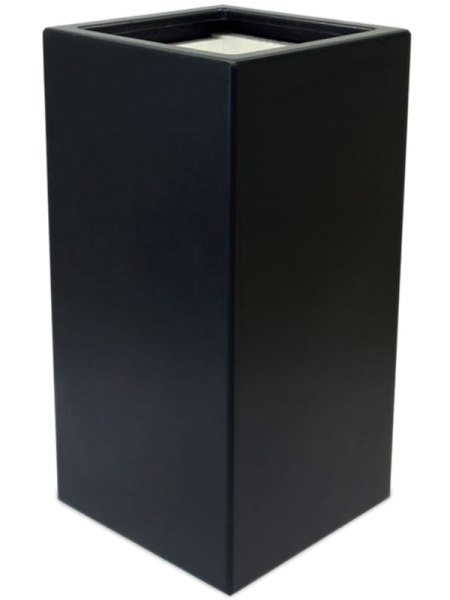 Кашпо Vepo carya square anthracite L50 W50 H80 см