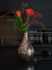 Ваза Sev bottle oyster pearl D18 H29 см