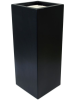 Кашпо Vepo carya square anthracite L40 W40 H120 см