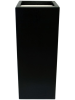 Кашпо Vepo carya square anthracite L40 W40 H120 см