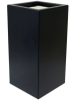 Кашпо Vepo carya square anthracite L40 W40 H80 см