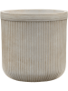 Baq Vertical Rib Цилиндр Бежевый D40×40 см