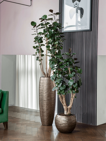 Baq Опус Hammered Глобус Золотой С Вкладышем D40×32 см
