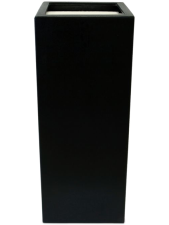 Кашпо Vepo carya square anthracite L40 W40 H120 см