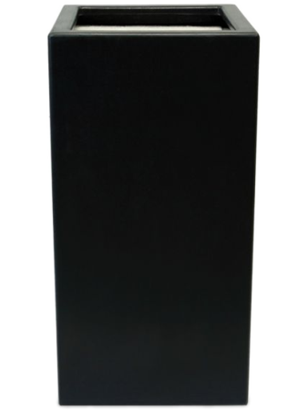 Кашпо Vepo carya square anthracite L50 W50 H80 см