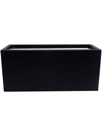 Кашпо Vepo betula rectangle anthracite L60 W40 H40 см