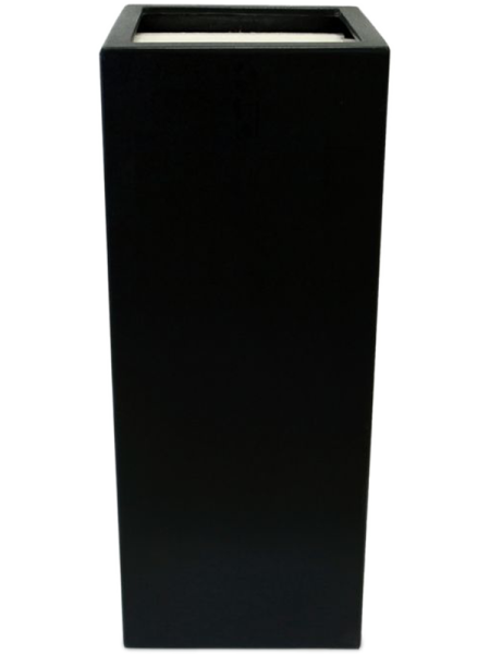 Кашпо Vepo carya square anthracite L40 W40 H120 см