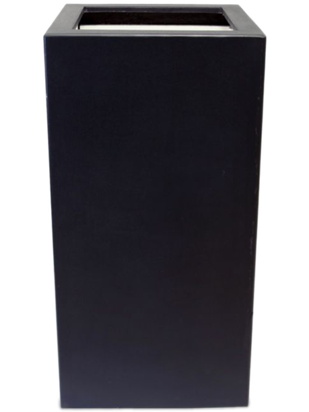 Кашпо Vepo carya square anthracite L50 W50 H100 см