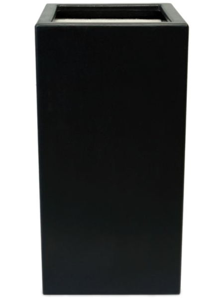Кашпо Vepo carya square anthracite L50 W50 H80 см