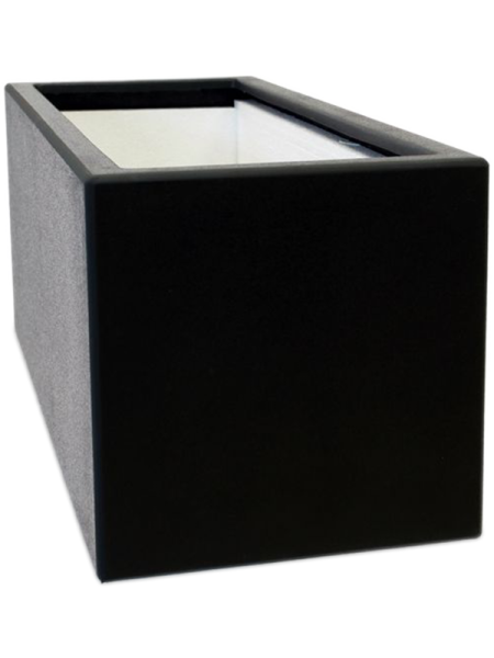 Кашпо Vepo betula rectangle anthracite L100 W50 H50 см