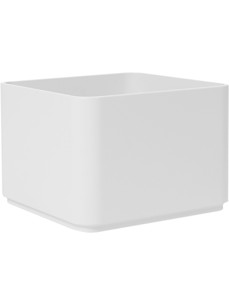 Кашпо Multivorm / basic square high shine L70 W70 H24 см
